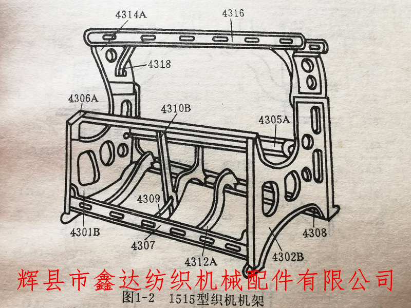 1515 loom frame diagram